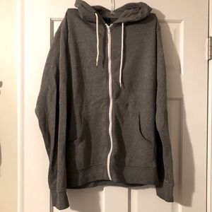 Men’s Zine Gray Zip Up Size M